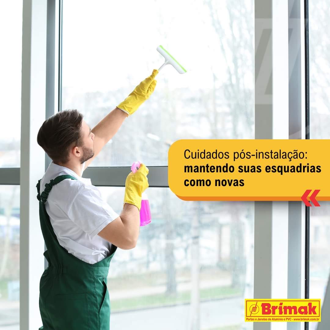 Cuidados pós instalação