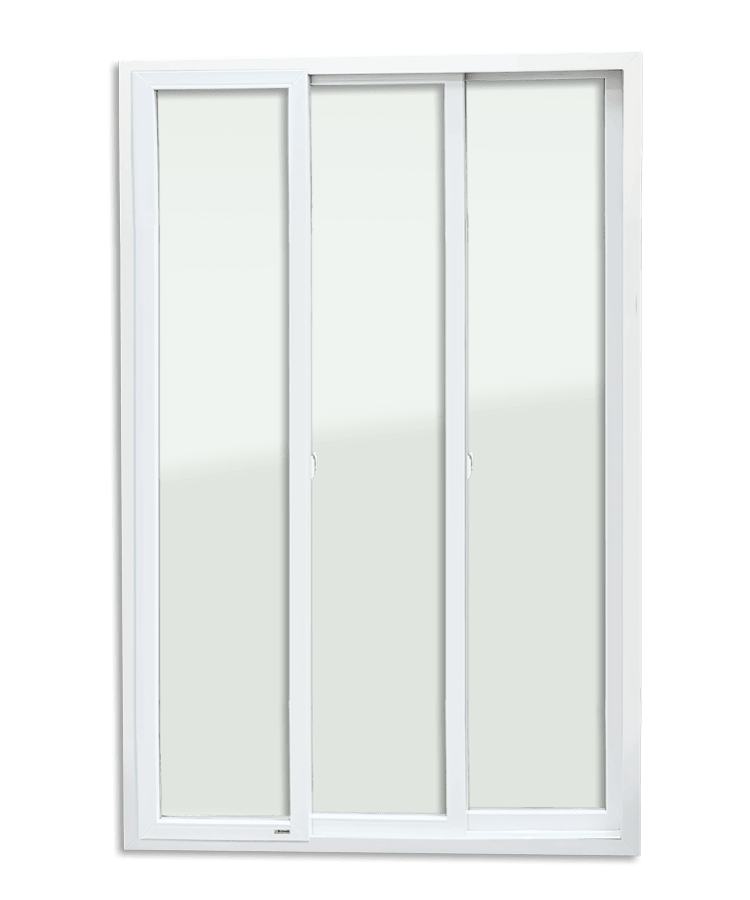 Porta de Correr de PVC 3 Folhas