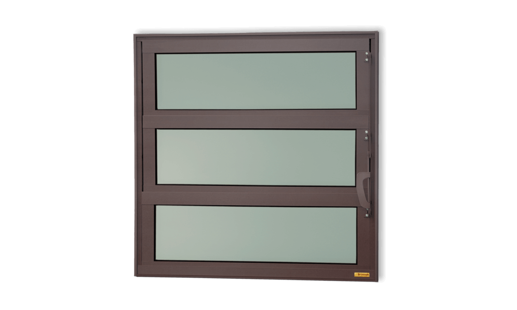 Basculante de Alumínio Elite 1 seção (1F+2M) Corten