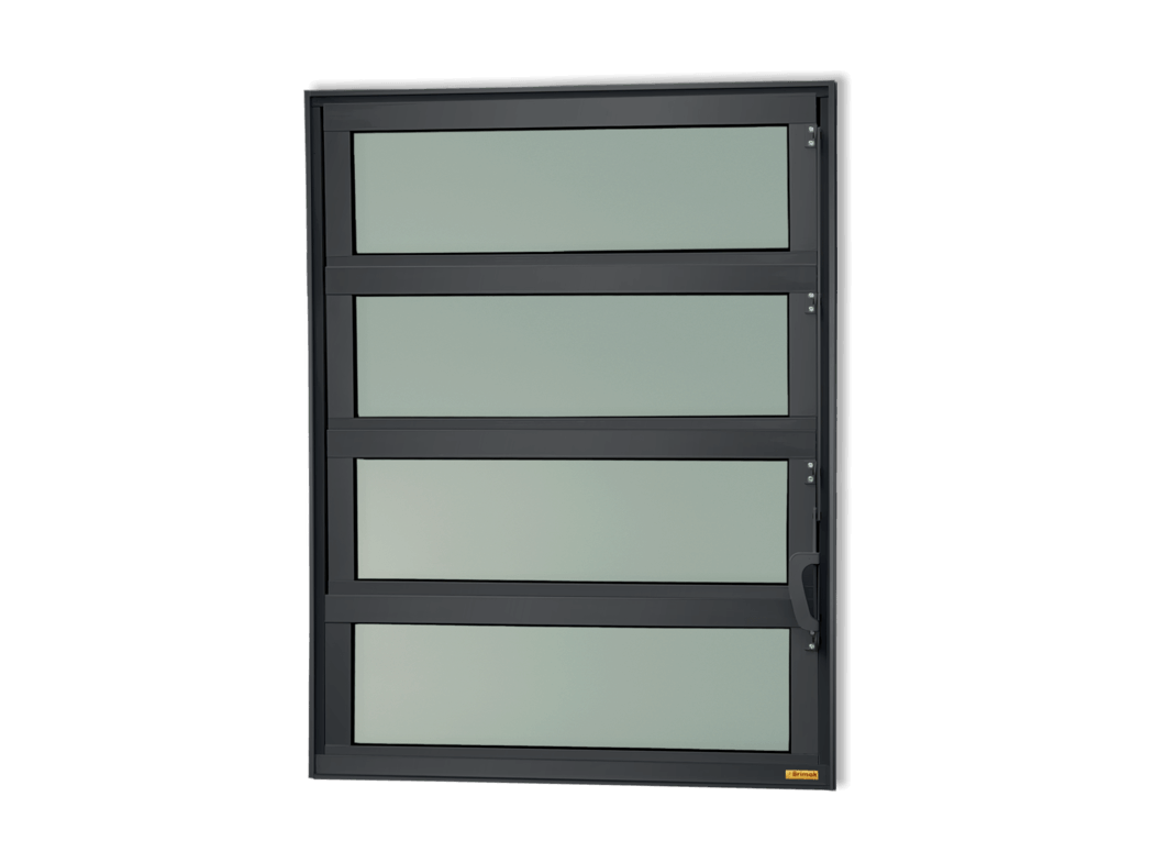 Basculante de Alumínio Elite 1 seção (1F+3M) Preto